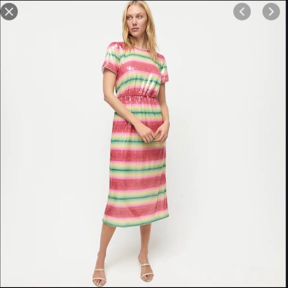 NWT J.Crew Sequin Dress